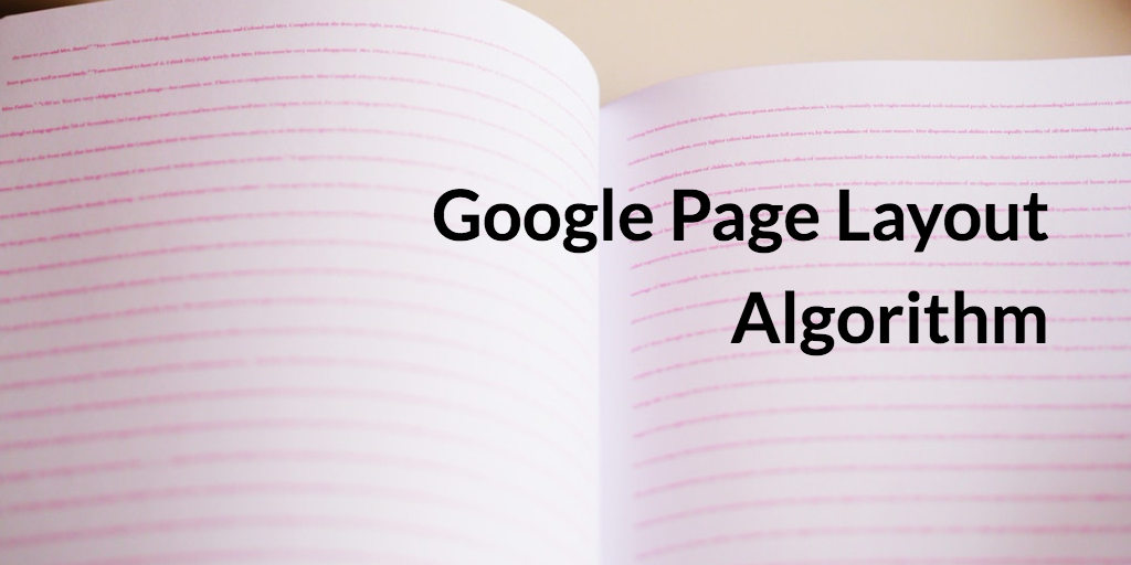 page layout algorithm